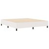 vidaXL Cadre de lit plateforme Cr&egrave;me 180 x 200 cm
