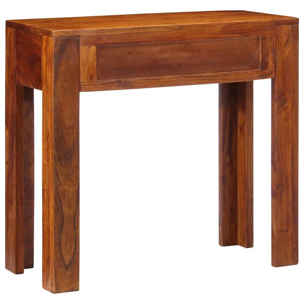 vidaXL Table console 80x35x75 cm bois massif d'acacia
