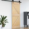 vidaXL Porte NARVIK 70x210 cm bois massif de pin