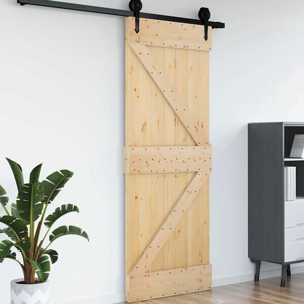 vidaXL Porte NARVIK 70x210 cm bois massif de pin