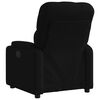 vidaXL Fauteuil inclinable &eacute;lectrique Noir Tissu