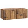 vidaXL Meuble TV mural Bois ancien 78,5 x 41 x 30 cm Bois d'ing&eacute;nierie