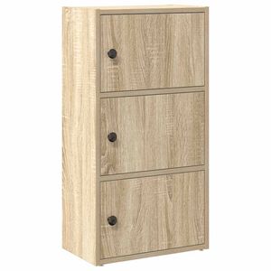 vidaXL Biblioth&egrave;que ch&ecirc;ne sonoma 40x24x77 cm bois d'ing&eacute;nierie