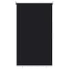 vidaXL Store roulant ext&eacute;rieur protection UV Noir 100 x 230 cm (L x H)