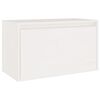 vidaXL Meubles TV 3 pcs Blanc Bois massif de pin