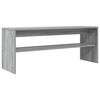 vidaXL Meuble TV 100 x 30 x 40 cm Gris Sonoma Bois d'ing&eacute;nierie