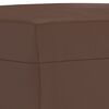 vidaXL Banc Marron 100x35x41 cm Similicuir