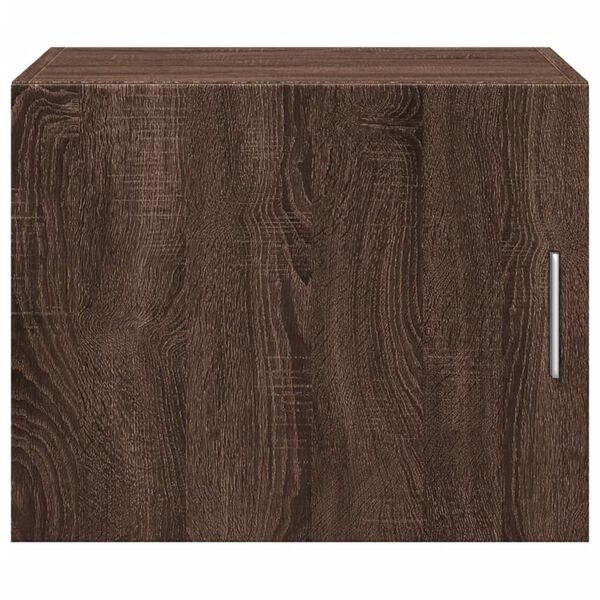 vidaXL Armoire murale ch&ecirc;ne marron 50x42,5x40 cm bois d'ing&eacute;nierie