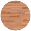 vidaXL Dessus de table &Oslash;40x1,5 cm rond bois massif de h&ecirc;tre