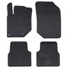 vidaXL Tapis de voiture 4 pi&egrave;ces Convient pour C4 2021- Caoutchouc