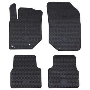 vidaXL Tapis de voiture 4 pc Convient pour C4 2021- Caoutchouc