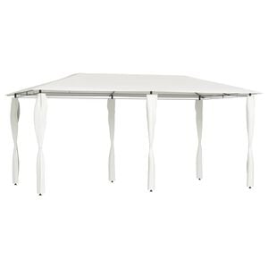 vidaXL Belv&eacute;d&egrave;re avec rev&ecirc;tement de poteaux 2,98x5,3x2,59 m 160 g/m&sup2;
