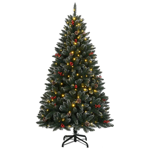vidaXL Sapin de Noël artificiel 300 LED 180 cm
