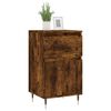 vidaXL Buffet ch&ecirc;ne fum&eacute; 40x35x70 cm bois d'ing&eacute;nierie