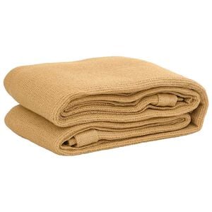 vidaXL Tapis de tente sable 250x500 cm PEHD