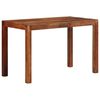 vidaXL Table &agrave; manger 120x60x76 cm bois d'acacia massif