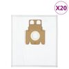 vidaXL Sacs d&rsquo;aspirateur pour Miele K 20 pcs