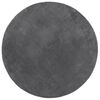 vidaXL Tapis HUARTE &agrave; poils courts doux et lavable anthracite &Oslash; 100 cm