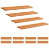 vidaXL Marches d'escalier 12 pi&egrave;ces 120 x 25 x 2 cm Marron Clair