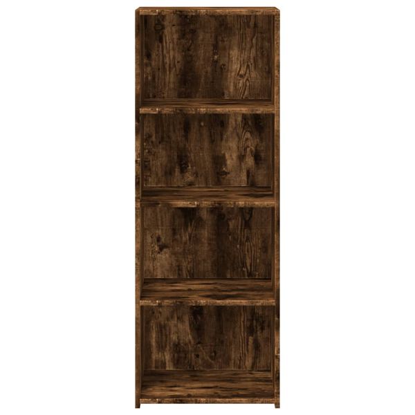 vidaXL Buffet haut ch&ecirc;ne fum&eacute; 45x41x124 cm bois d'ing&eacute;nierie