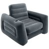 Intex Chaise coulissante 117x224x66 cm Gris fonc&eacute;