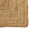 vidaXL Tapis de zone Beige 60 x 250 cm Jute