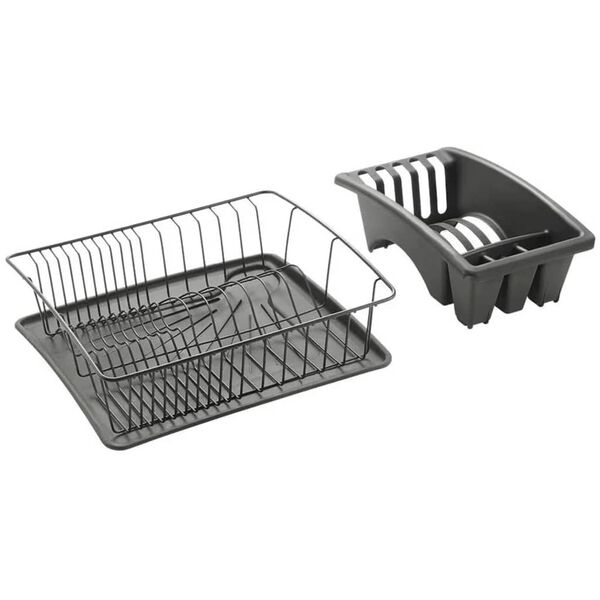 Metaltex &Eacute;gouttoir &agrave; vaisselle Aquatex Plus Lava Noir