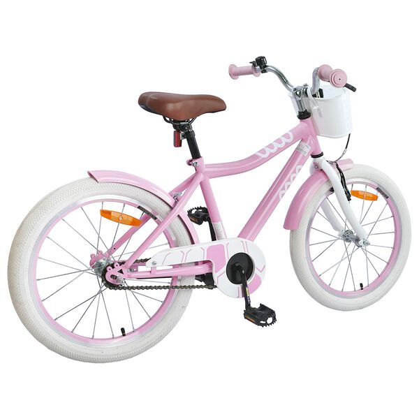 vidaXL V&eacute;lo pour Enfants 18 Pouces pour les 5-7 ans Rose clair