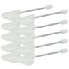 vidaXL Embauchoirs 5 paires blanc EU 35-38 plastique