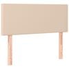 vidaXL T&ecirc;te de lit Cappuccino 100x5x78/88 cm Similicuir