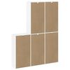 vidaXL Armoires lat&eacute;rales 5 pcs ODDA blanc 40x24x79 cm bois massif pin