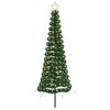 vidaXL Sapin de No&euml;l en guirlande LED avec piquet EKENAS 180 cm