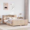 vidaXL Cadre de lit sans matelas 140x190 cm bois de pin massif