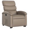 vidaXL Fauteuil inclinable Cappuccino Similicuir