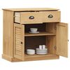 vidaXL Buffet avec tiroirs VIGO 78x40x75 cm bois massif de pin
