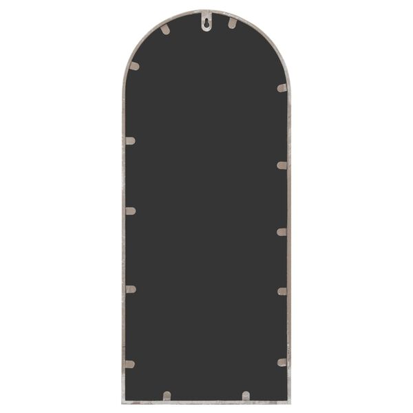 vidaXL Miroir de jardin Sable 100x45cm Fer pour utilisation ext&eacute;rieure