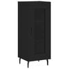vidaXL Buffet Noir 34,5x34x90 cm Bois d'ing&eacute;nierie