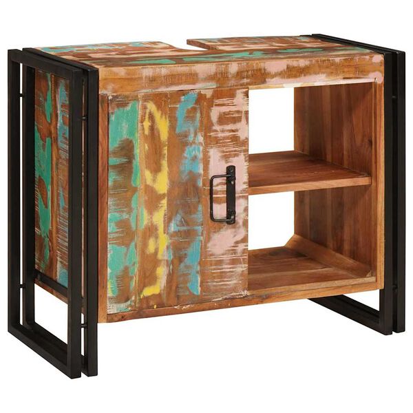 vidaXL Meuble sous-vasque de salle de bain avec porte