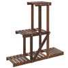 vidaXL Support &agrave; fleurs 81x25x75,5 cm bois massif de sapin