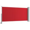 vidaXL Auvent latéral rétractable de patio 120x300 cm Rouge