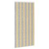 vidaXL Rideau anti-insectes en chenille Gris et Beige 100 x 200 cm