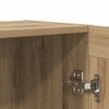 vidaXL Buffet ch&ecirc;ne artisanal 120x30,5x70 cm bois d'ing&eacute;nierie