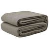 vidaXL Tapis de tente Gris clair 500 x 250 cm Poly&eacute;thyl&egrave;ne