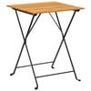 vidaXL Table de bistro 55x54x71 cm Bois d'acacia massif
