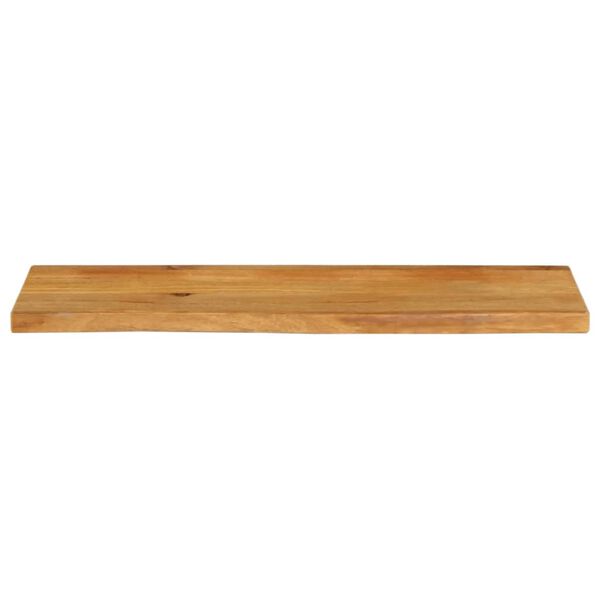 vidaXL Dessus de table &agrave; bord vivant 110x20x2,5cm bois massif manguier