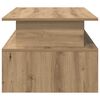 vidaXL Table basse Ch&ecirc;ne artisanal 90 x 55 x 42,5 cm Bois d'ing&eacute;nierie