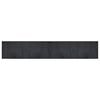 vidaXL Tapis rectangulaire gris 70x400 cm bambou