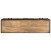 vidaXL Meuble TV 110x30x45 cm Bois de manguier brut