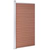 vidaXL Panneau de clôture WPC 95x186 cm Marron