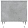 vidaXL Table basse Gris b&eacute;ton 60x44,5x45 cm Bois d'ing&eacute;nierie